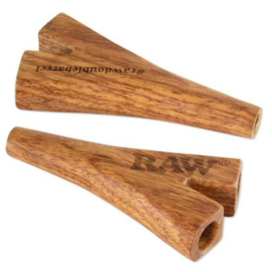 Double Barrel - Doppio Supporto per Spinelli RAW Legno
