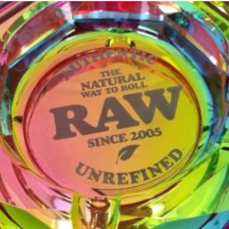 posacenere-in-cistallo-raw-arcobaleno-dettaglio-swiss-herb-original Posacenere in Cristallo RAW Arcobaleno Dettaglio
