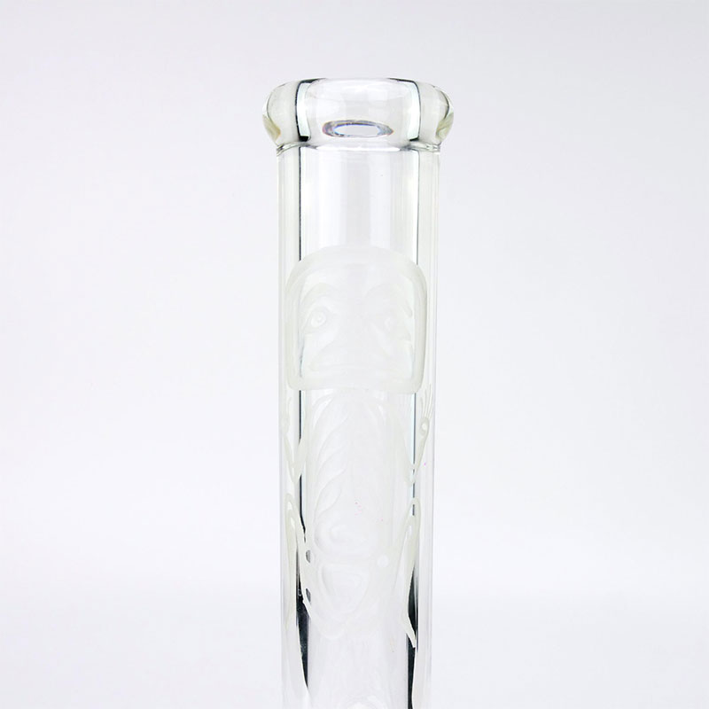 bong-in-vetro-black-leaf-native-edizione-limitata-dettaglio Bong in Vetro Black Leaf "Native" Edizione Limitata Dettaglio
