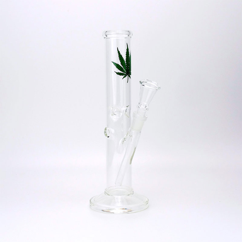 Bong in Vetro Breitseite "Leaf" 30 cm