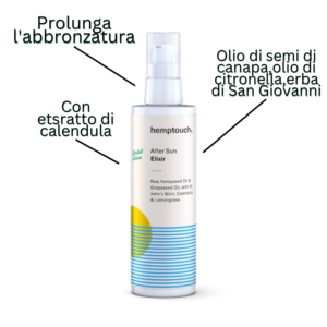After Sun Elixir HempTouch Specifiche Prodotto