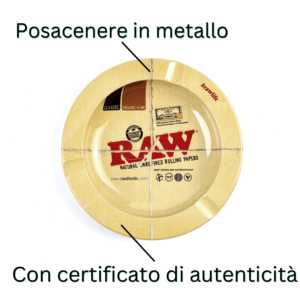Posacenere Grande RAW Specifiche