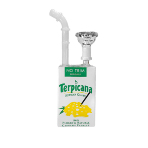 Stakleni bong za sok od naranče 19 cm, nargila