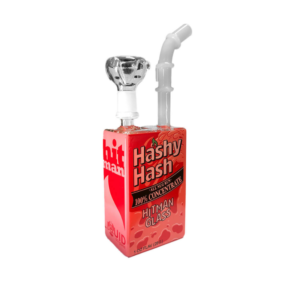 Stakleni Bong Voćni Sok Hashy Hash 19cm