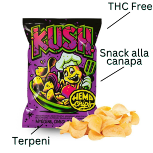 Patatine alla Canapa Kush Hemp Chips Specifiche Prodotto