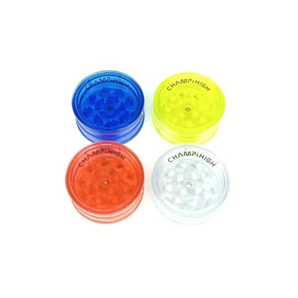 Mini Grinder in Plastica Champ High 3 Parti 42 mm