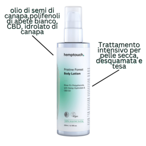 Pristine Forest Body Lotion HempTouch Specifiche Prodotto