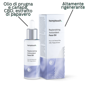 Replenishing Antioxidant Face Oil HempTouch Specifiche Prodotto