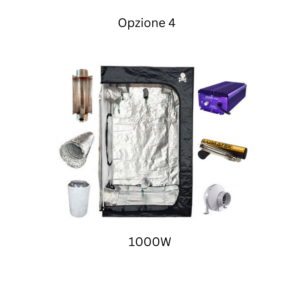 Set Growbox 1000W Opzione Quattro