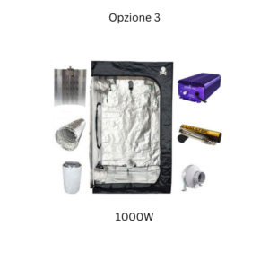 Set Growbox 1000W Opzione Tre
