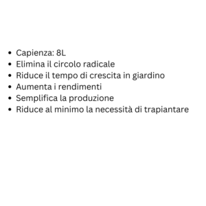 Vaso AirPot 8L Specifiche Prodotto